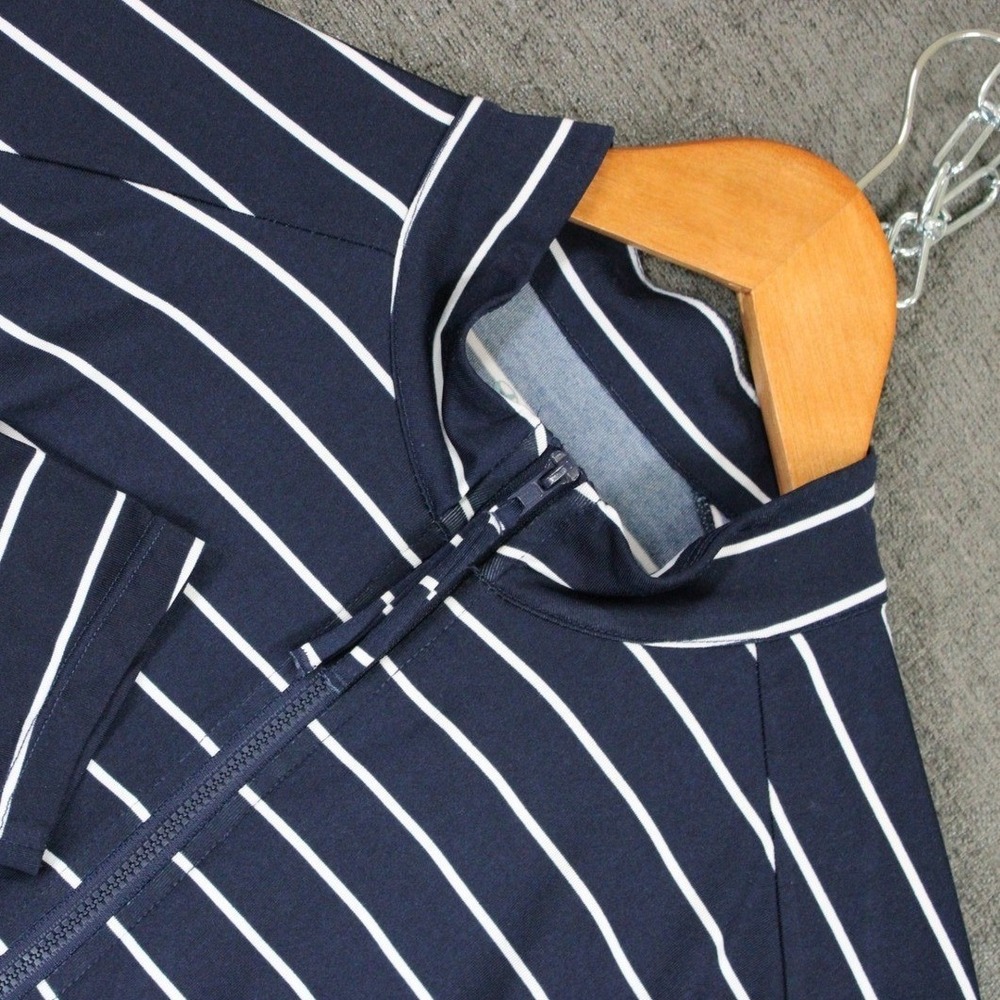 Carve Designs Long Sleeve Half Zip Swim Top